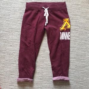 Minnesota Gophers Cropped Sweatpants